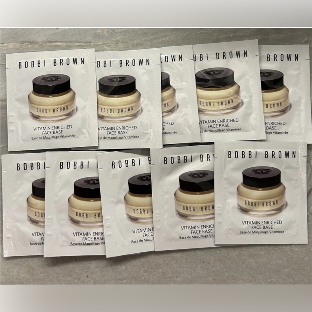 x10 Bobbi Brown Vitamin Enriched Face Base Samples